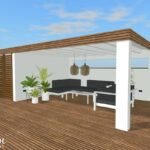 Ontwerp tuin en overkapping Margraten